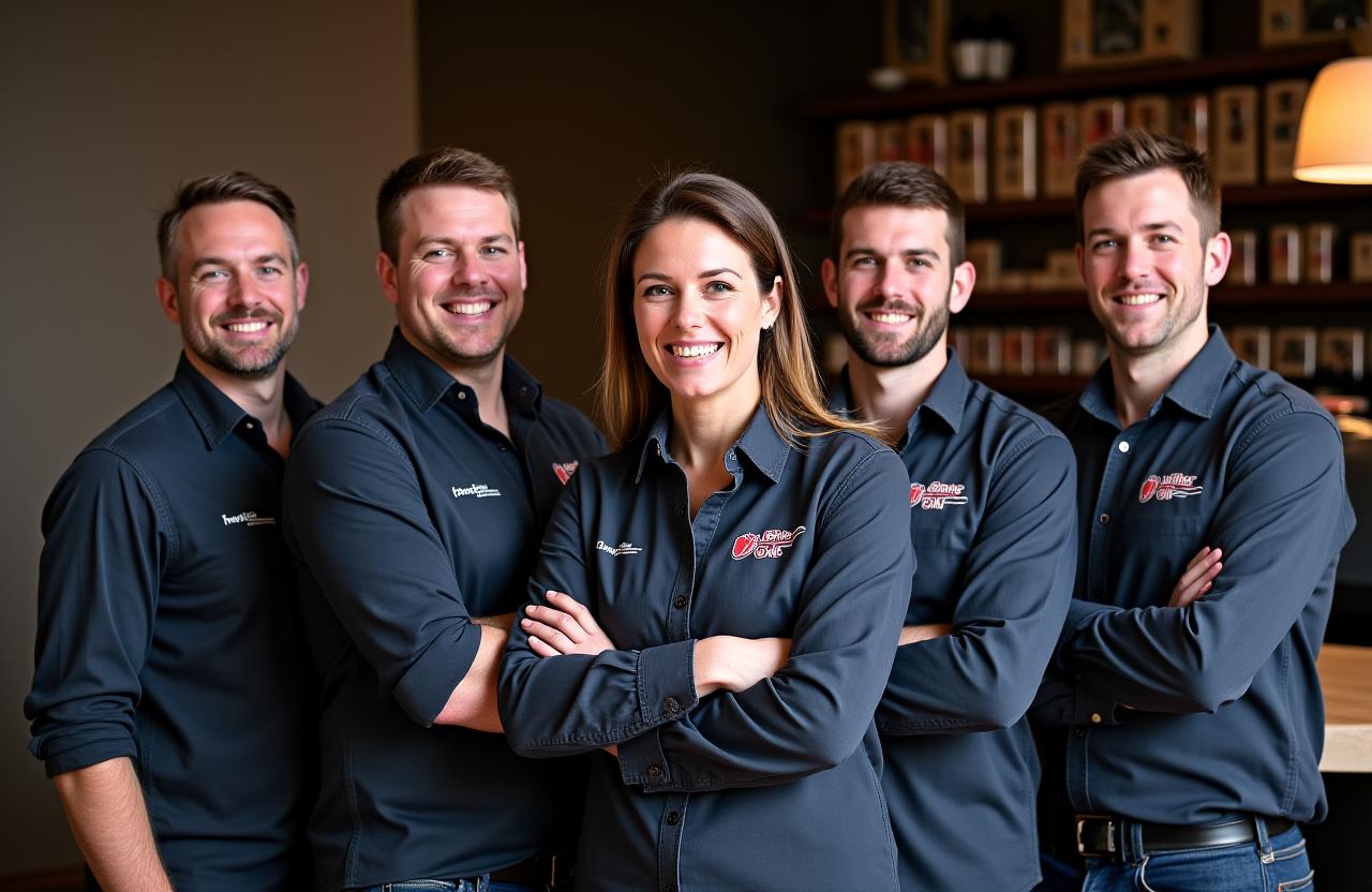 The passionate team of barbecue specialists at Ember & Oak Provisions